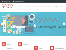 Tablet Screenshot of cappabilisim.com